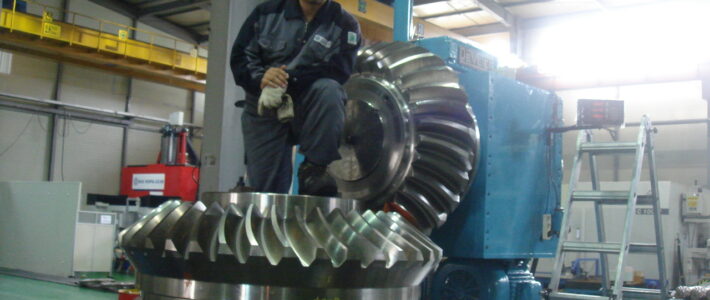 POSCO RM Edger Mill Reducer Spiral Bevel Gear